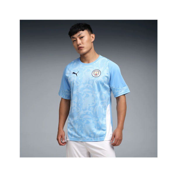 Men printed Blue T-shirt